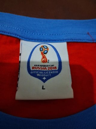 Camiseta Rusia 2018 Roja