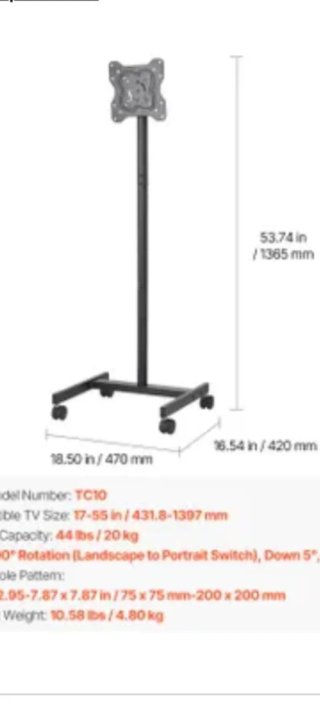 Soporte TV Móvil