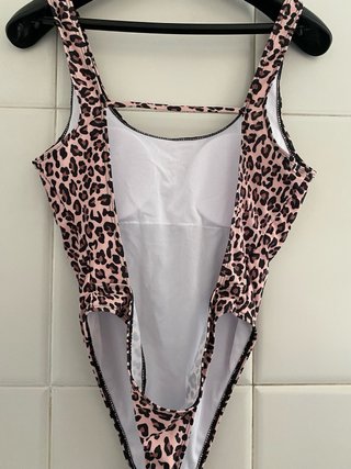 Bañador estampado leopardo Talla L