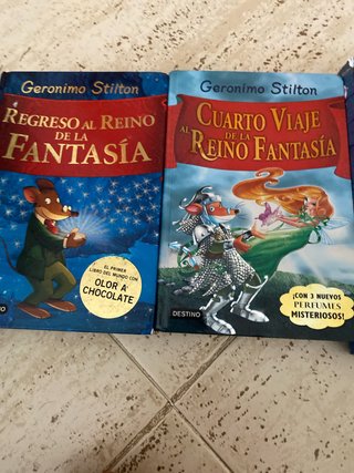 Geronimo stilton lote de libros