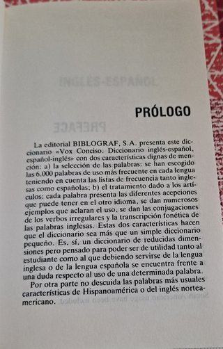 Diccionario inglés-español, español-inglés