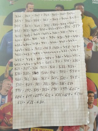 Cambiar  Panini Mundial FIFA 2026 Adrenalyn