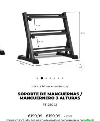 Soporte para Mancuernas