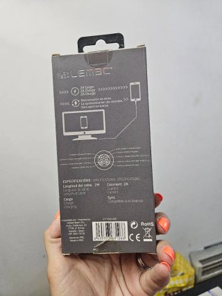 Cable Micro USB Magnético LEMEC 2m