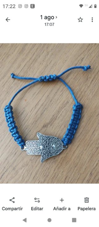 Pulsera Mano de Fátima