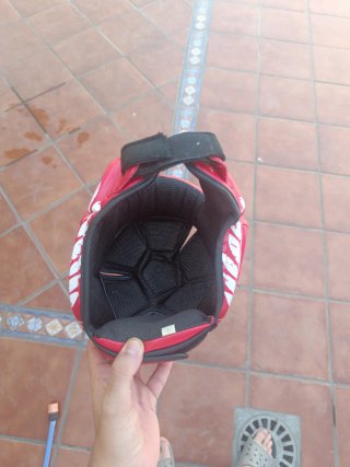 Casco Kick Boxing Competición Rojo