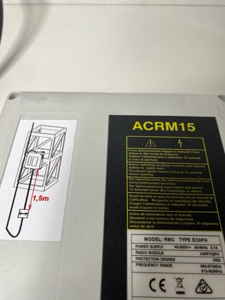 : Mando Grúa Inalámbrico Autec J4A + Receptor