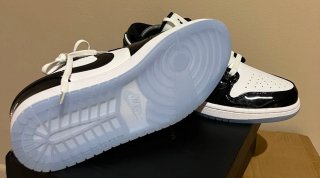 Jordan 1 Low SE Concord Preto/Branco