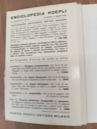 Libro tecnica della pittura e dei colori