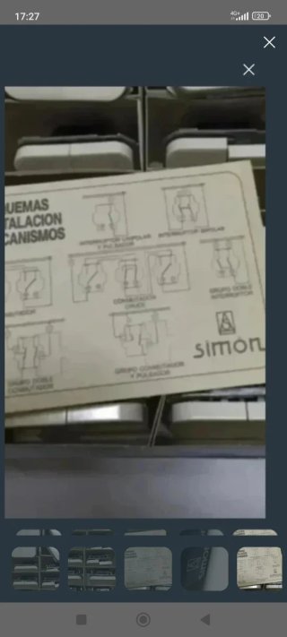 Interruptor Doble Simon Serie 31