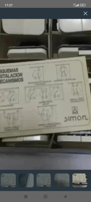 Interruptor Doble Simon Serie 31