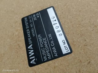 Altavoces Aiwa SX-33.