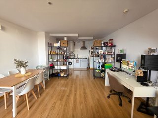 Loft de diseño tipo neoyorquino de doble altura.