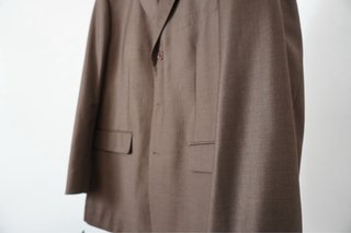 Traje A. Basile marrón lana Super 120’s talla 56