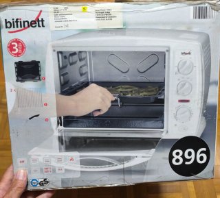 Horno eléctrico pequeño Bifinett Pesa algo mas 10k