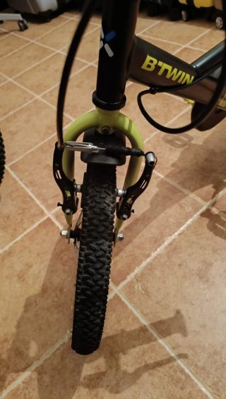 Bicicleta infantil BTWIN DARK HERO 500,16 Pulgadas