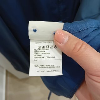 Camicia Trussardi Uomo Blu