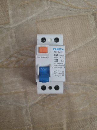 Interruptor Diferencial CHINT NL1-63 25A 30mA