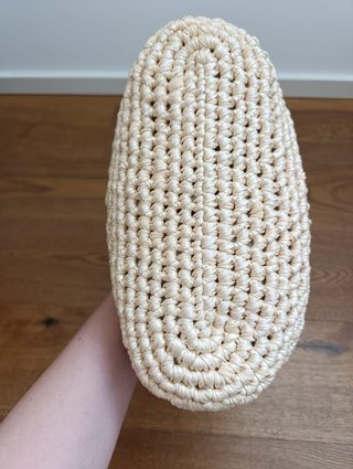 Borsa clic clac 100% fatta a mano, molla da 19 cm