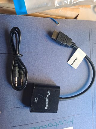 Adaptador HDMI a VGA Lanberg