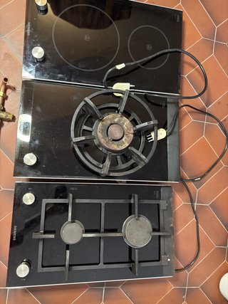 Tris Piani Cottura Siemens Domino Schott Ceran