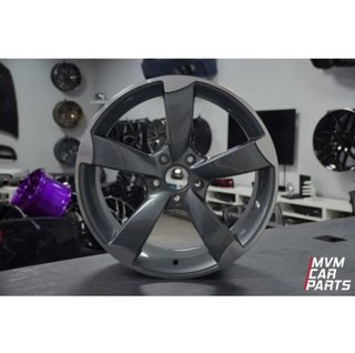 Juego de 4 Llantas 18 Rotor Antracita Brillo AU090