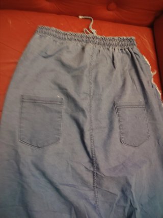 Pantaloni harem,donna effetto jeans,stile casual/Y