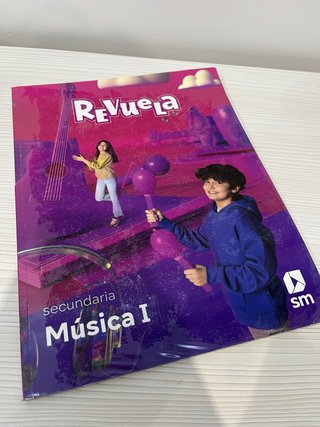 Libro Música I Secundaria SM Revuela