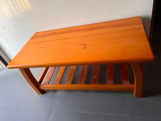 Mesa de centro de madera