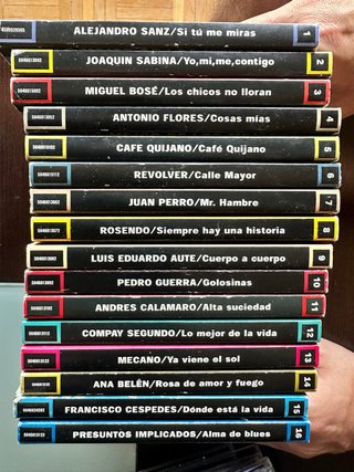 Colección CDs Lo mejor de los mejores