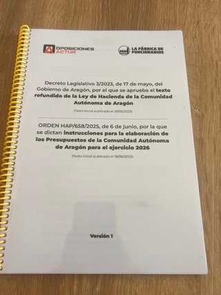 17 Leyes Estado y Comunidad Aragón