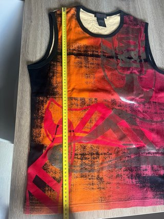 Camiseta Custo Barcelona Talla 3 Diseño Abstracto