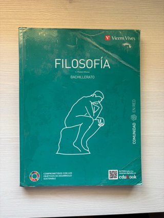 Libro Filosofía 1º Bachillerato