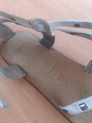 Lote 2 Sandalias Cuero Porronet ,Romanas Talla 40
