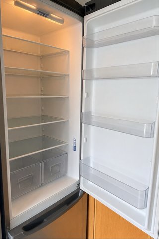 Nevera Indesit Plateada 2m