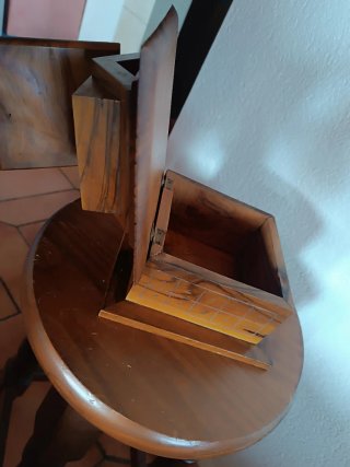 Cajita de madera estilo pagoda