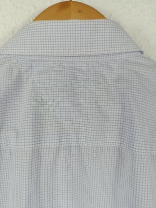 Camisa Tommy Hilfiger cuadros Lila Talla L