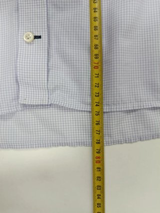 Camisa Tommy Hilfiger cuadros Lila Talla L
