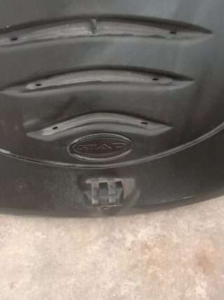 Baúl Moto SHAD 46 con Soporte