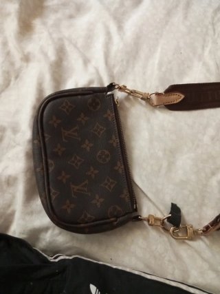 Bolso Louis Vuitton Marrón y Dorado