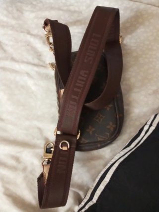 Bolso Louis Vuitton Marrón y Dorado