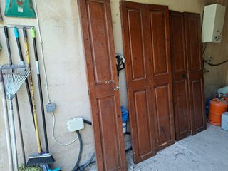 5 Puertas Madera Antiguas (38x200cm)