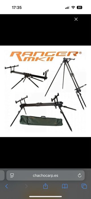 Trípode Fox Ranger MKII 4 cañas