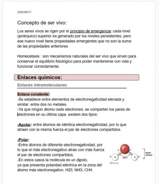 APUNTES COMPLETOS BIOLOGÍA SEGUNDO DE BACHILLERATO