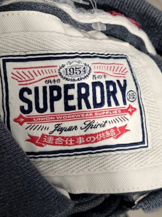 Polo gris Superdry