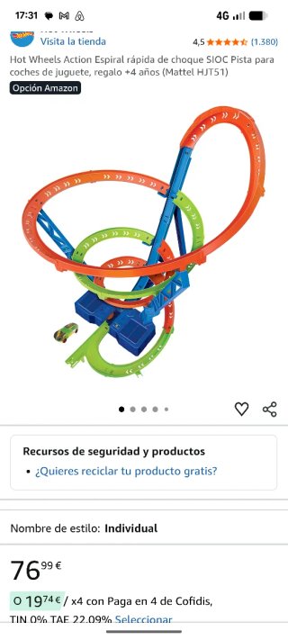 Hot Wheels Spiral Speed Crash
