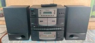 Stereo Phonola CD Cassette Radio Hi-Fi Casse