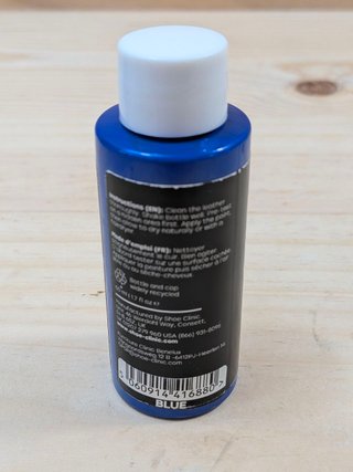 Pintura Cuero Shoe Clinic Azul 50ml