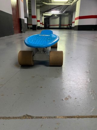Skate azul tipo Penny