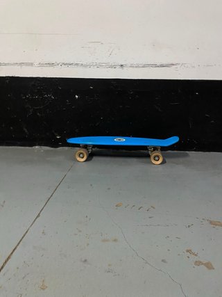 Skate azul tipo Penny